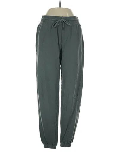 Pre-owned Aerie Track Pants In Green