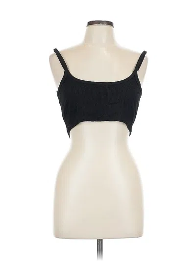 Pre-owned Aerie Tube Top Black Strapless Neckline Tops