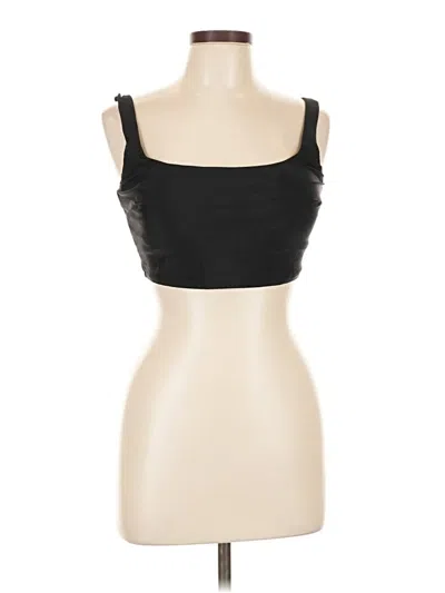 Pre-owned Aerie Tube Top Black Strapless Neckline Tops