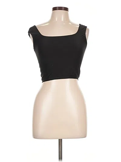 Pre-owned Aerie Tube Top Black Strapless Neckline Tops
