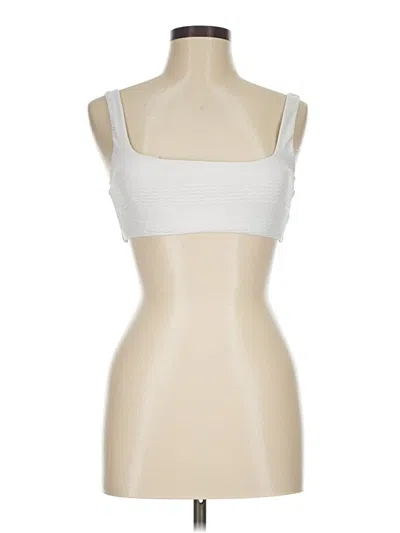 Pre-owned Aerie Tube Top Ivory Strapless Neckline Tops