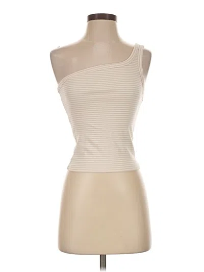 Pre-owned Aerie Tube Top Ivory Strapless Neckline Tops