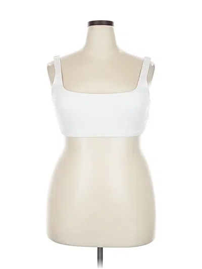 Pre-owned Aerie Tube Top White Strapless Neckline Tops