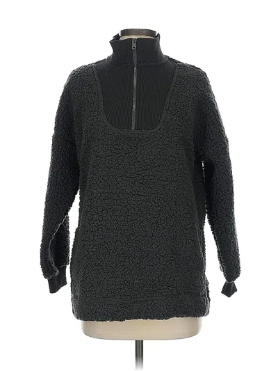 Pre-owned Aerie Turtleneck Sweater In Black