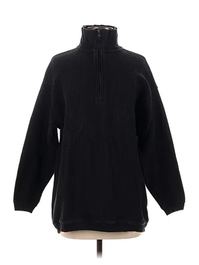 Pre-owned Aerie Turtleneck Sweater In Black