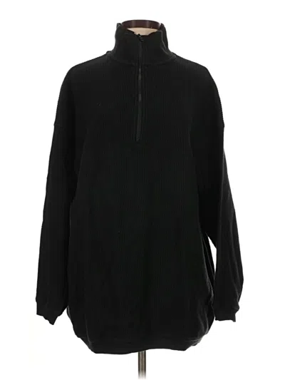 Pre-owned Aerie Turtleneck Sweater In Black