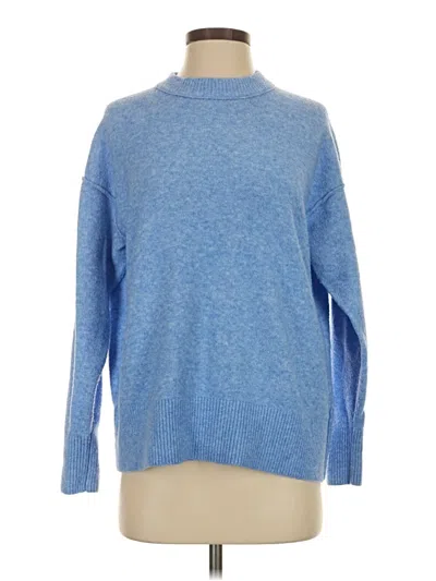 Pre-owned Aerie Turtleneck Sweater In Blue
