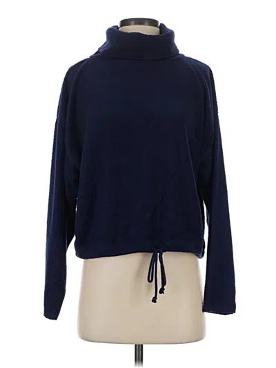 Pre-owned Aerie Turtleneck Sweater In Blue