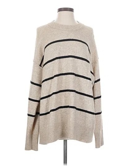 Pre-owned Aerie Turtleneck Sweater In Brown
