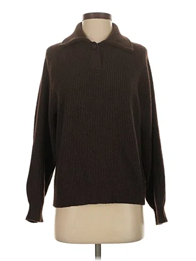 Pre-owned Aerie Turtleneck Sweater In Brown