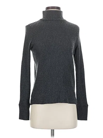 Pre-owned Aerie Turtleneck Sweater In Gray