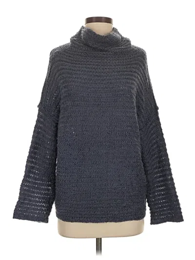 Pre-owned Aerie Turtleneck Sweater In Gray