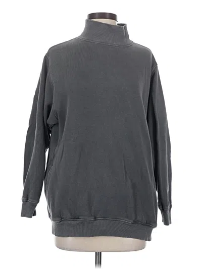 Pre-owned Aerie Turtleneck Sweater In Gray