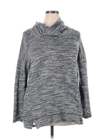 Pre-owned Aerie Turtleneck Sweater In Gray