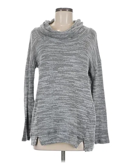 Pre-owned Aerie Turtleneck Sweater In Gray