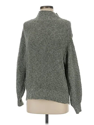 Pre-owned Aerie Turtleneck Sweater In Gray