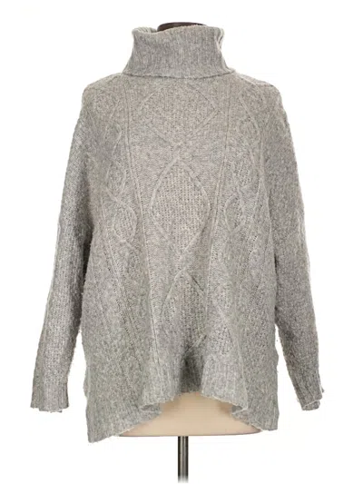 Pre-owned Aerie Turtleneck Sweater In Gray