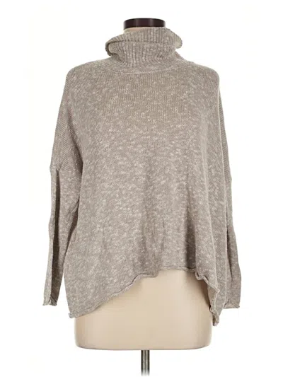 Pre-owned Aerie Turtleneck Sweater In Gray