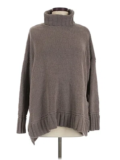Pre-owned Aerie Turtleneck Sweater In Gray