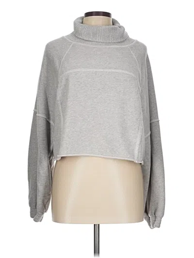 Pre-owned Aerie Turtleneck Sweater In Gray