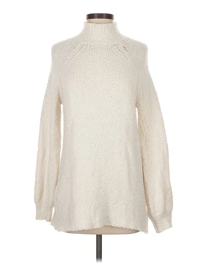 Pre-owned Aerie Turtleneck Sweater In Ivory