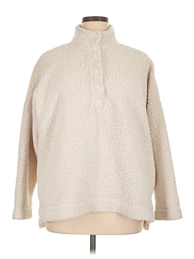 Pre-owned Aerie Turtleneck Sweater In Ivory