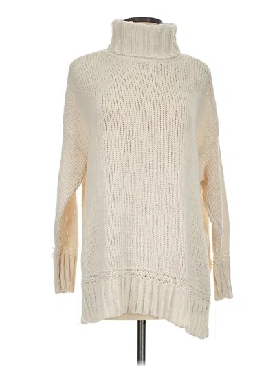 Pre-owned Aerie Turtleneck Sweater In Ivory