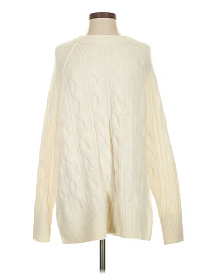 Pre-owned Aerie Turtleneck Sweater In Ivory