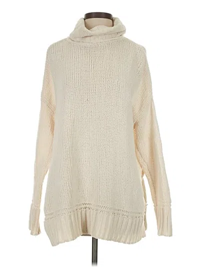 Pre-owned Aerie Turtleneck Sweater In Ivory