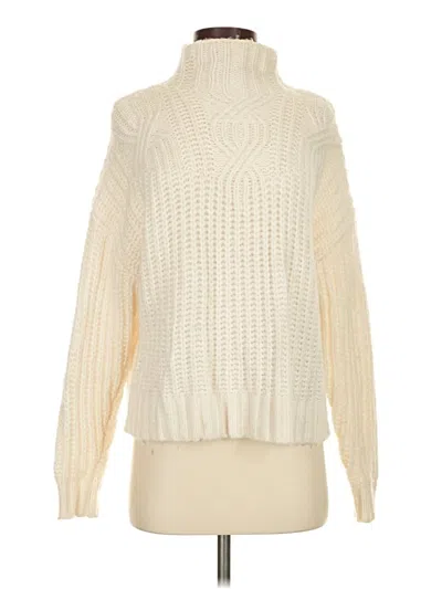 Pre-owned Aerie Turtleneck Sweater In Ivory