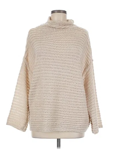 Pre-owned Aerie Turtleneck Sweater In Ivory
