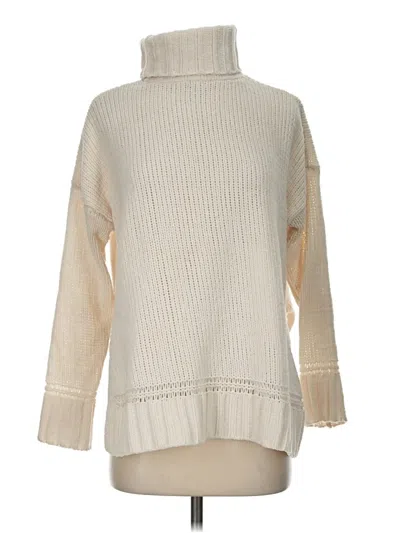 Pre-owned Aerie Turtleneck Sweater In Ivory