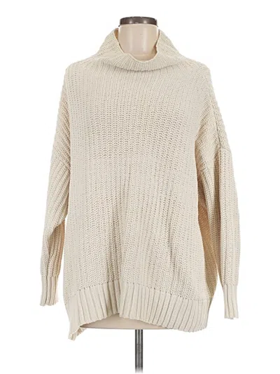 Pre-owned Aerie Turtleneck Sweater In Ivory