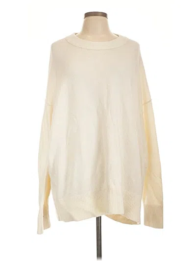 Pre-owned Aerie Turtleneck Sweater In Ivory