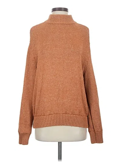 Pre-owned Aerie Turtleneck Sweater In Orange