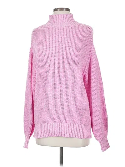 Pre-owned Aerie Turtleneck Sweater In Pink