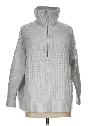 Pre-owned Aerie Turtleneck Sweater In Silver
