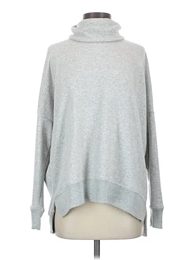 Pre-owned Aerie Turtleneck Sweater In Silver