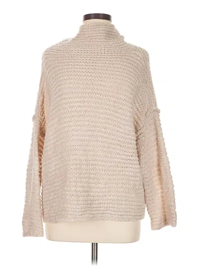 Pre-owned Aerie Turtleneck Sweater In Tan