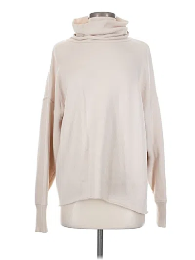 Pre-owned Aerie Turtleneck Sweater In Tan