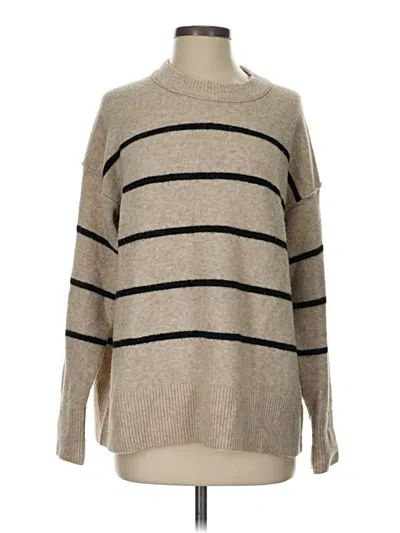 Pre-owned Aerie Turtleneck Sweater In Tan