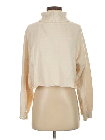 Pre-owned Aerie Turtleneck Sweater In Tan