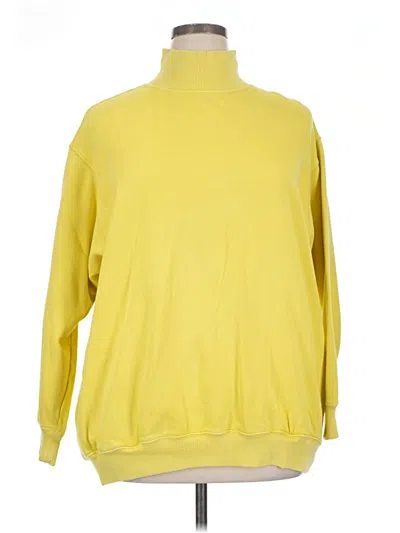 Pre-owned Aerie Turtleneck Sweater In Yellow