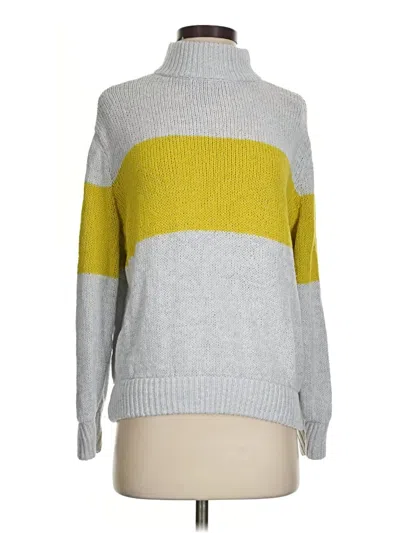 Pre-owned Aerie Turtleneck Sweater In Yellow