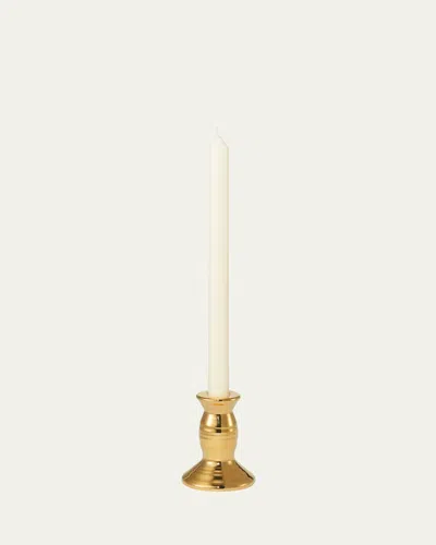 Aerin Allette 4" Small Candleholder, Gold In Multi