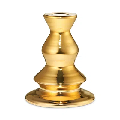Aerin Allette Medium Candleholder In Gold