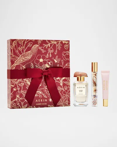 AERIN AMBER MUSK VANILLE 3-PIECE GIFT SET
