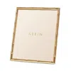 Aerin Ava Bamboo Frame, 8 X 10 In Gold