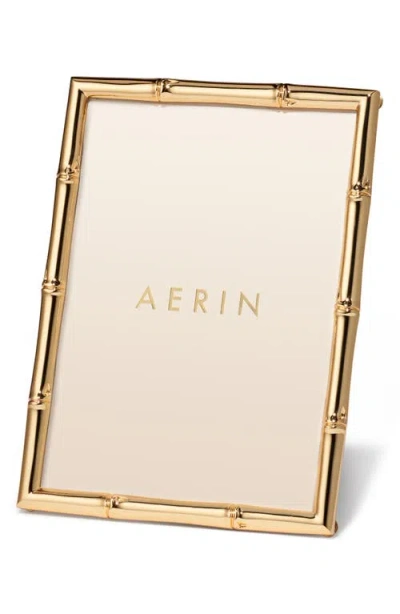 Aerin Ava Goldtone Bamboo 5 X 7-inch Frame