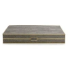 Aerin Backgammon Board Game In Chocolate